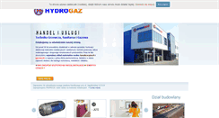 Desktop Screenshot of hydrogaz.com.pl