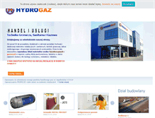 Tablet Screenshot of hydrogaz.com.pl